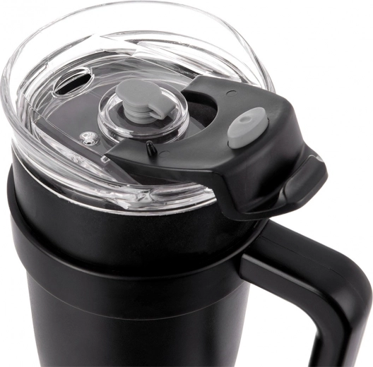 Couvercle étanche avec deux ouvertures