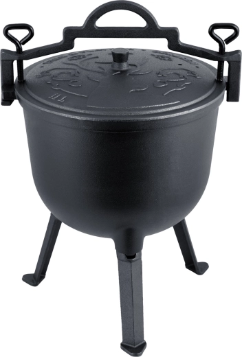 Thick cast iron for deep, slow-developed flavor