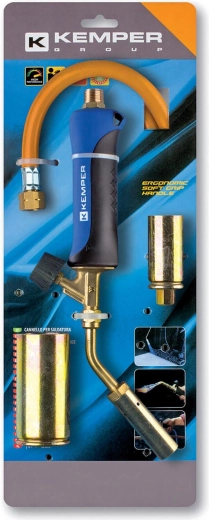 Onkruidbrander-set met PB-brander, vermogensregeling en slang 1,5 m