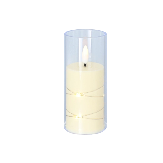 Milky look and warm white light