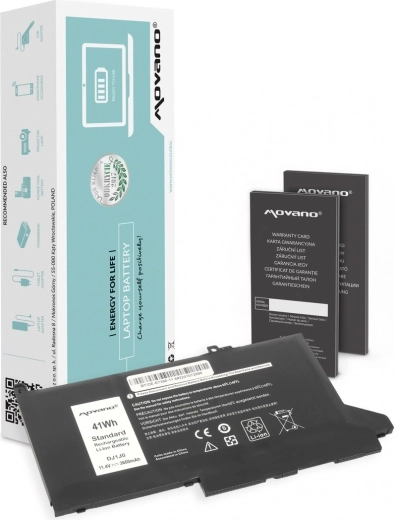 Batterie Movano MYJ96 pour Dell Latitude E7390/E7490 (Li-Ion) - 1 pièce