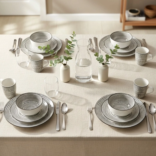 Komplettes Set für 4 Personen