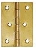 Scharnier 40 × 1,0 mm geel verzinkt