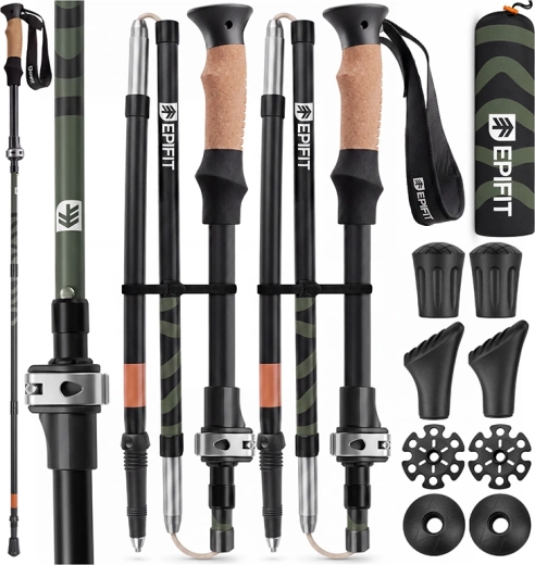 Trekkingstokken Skog Elite 110–135 cm - 1 stuk