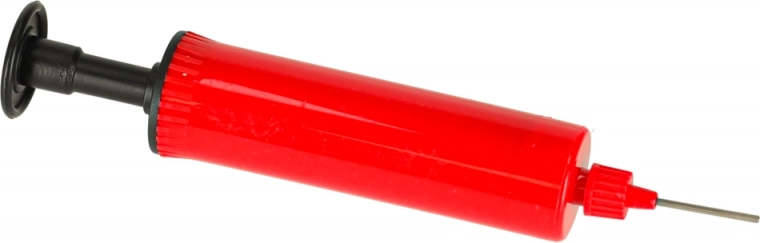 Bereit für Action inklusive Pumpe