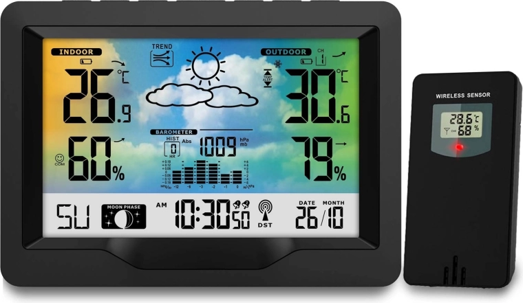 Heure précise DCF77 et fonctions de réveil