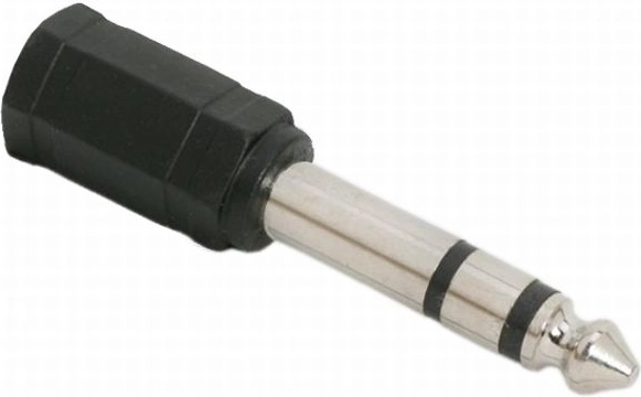 Stereo-adapter Jack 3,5 mm naar Jack 6,3 mm