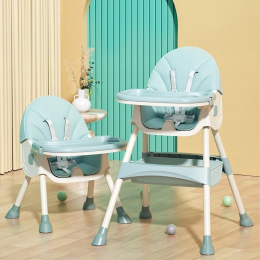 Groeit mee met je kind: 3-in-1 en twee hoogtes zonder gereedschap