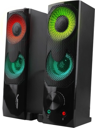 Enceintes pour ordinateur Audiocore AC955 2.0 avec son de barre de son