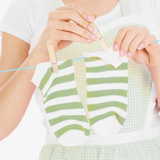 Zacht voor textiel, geschikt voor babywas