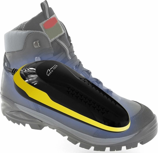Sanftes Trocknen von Schuhen