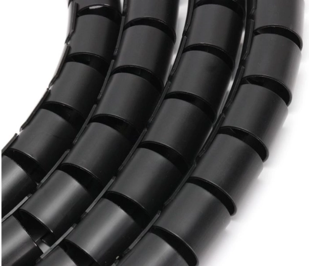 Flexible spiral protection with adjustability
