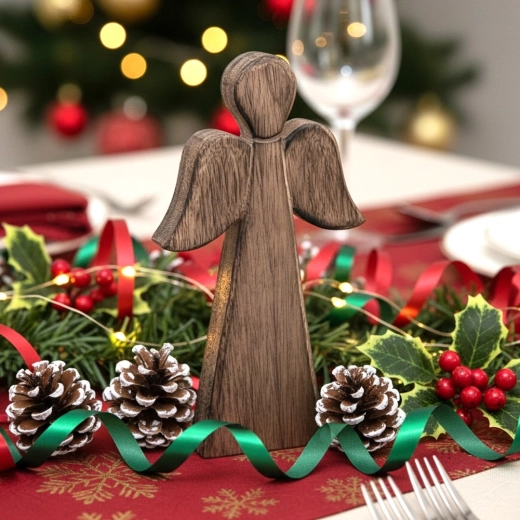 Christmas ambience on the table or mantel