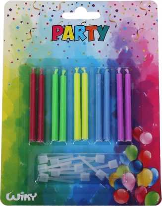 Kaarsen met Kleuren Vlam