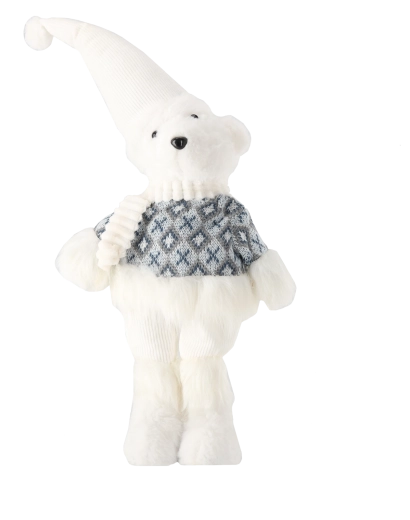 Soft look and winter knit details