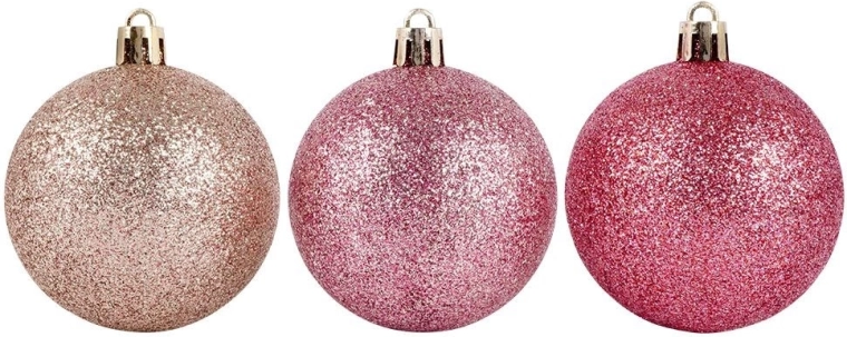 Sparkling pink shine in three shades