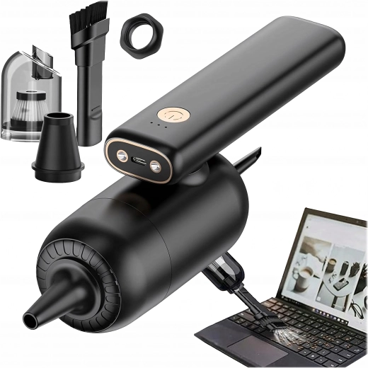 Saugen und Ausblasen 2-in-1 mit umfangreichem Zubehör