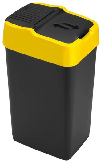 Poubelle basculante en plastique HEIDRUN 18 l