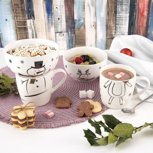 Set pratique pour petit-déjeuner et collation