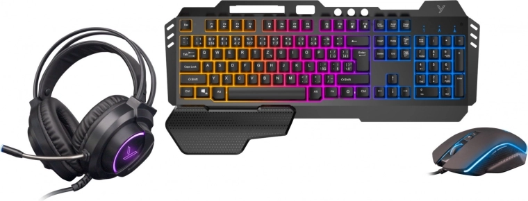 Yenkee Inferno 3-in-1 gaming set (toetsenbord, muis, headset)