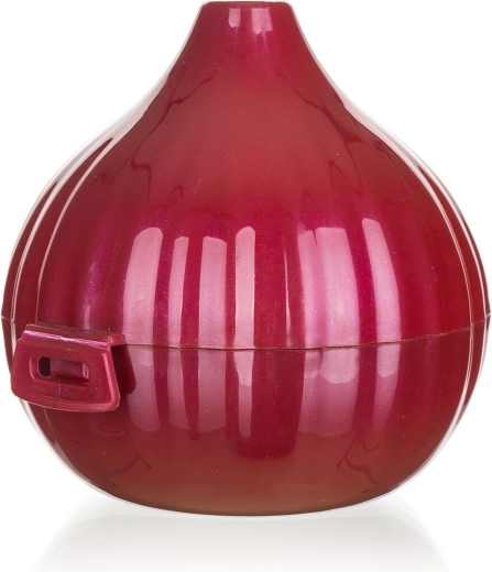 ACCASA Onion Box, plastic, dark purple 10 × 10 × 10 cm