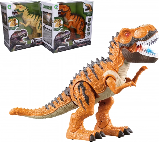 Wandelende dinosaurus met effecten