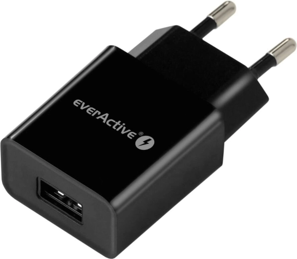 Netzladegerät 1× USB 12 W 2,4 A everActive