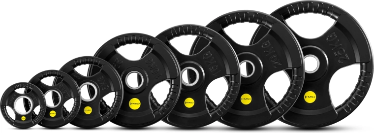 Olympische rubberen halterschijf HMS TOK PRO 2,5 kg
