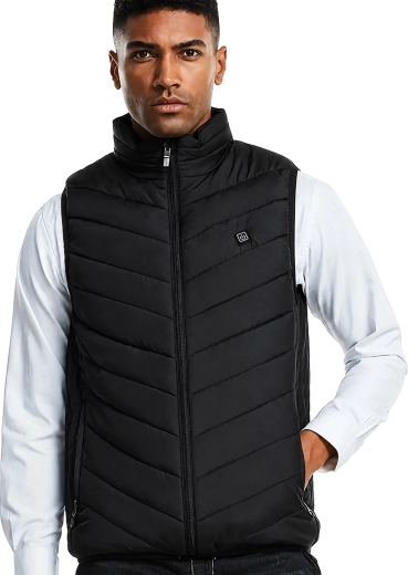 Unisex winter vest for comfortable layering