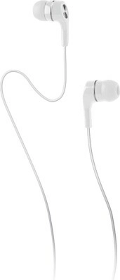 Bedrade in-ear oortelefoons Maxlife MXEP-01 wit - 1 stuk