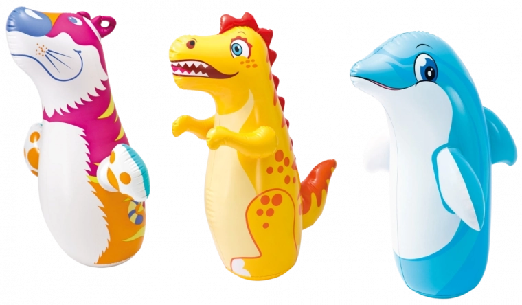 Inflatable Punching Animal 97 × 61 cm, 3 types