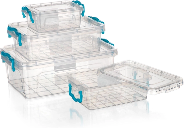 Transparent and stackable design