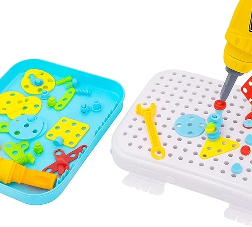 196 delen voor mozaïek en 3D-constructies
