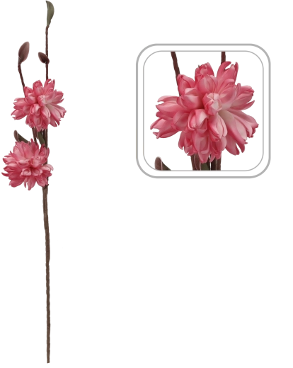 Flexible stem for easy arranging