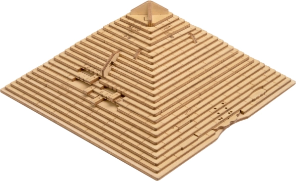 Uniek spel Houten puzzel Piramide