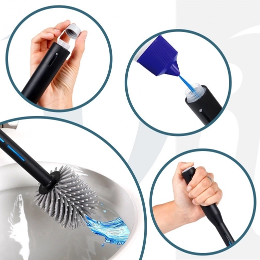 Integrierter Spender im Griff