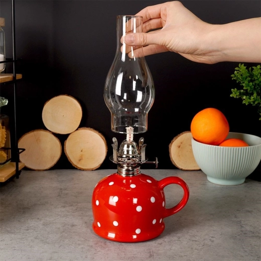 Cheminée en verre résistant et brûleur en métal