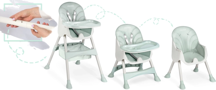 Évolutive avec l’enfant : 3-en-1 pour tous les jours