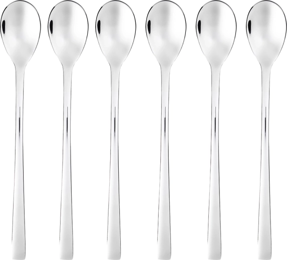 Cuillères à cocktail Future, lot de 6 pcs sous blister