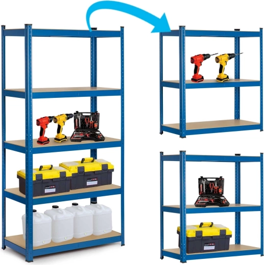 Flexible layout and split into two racks