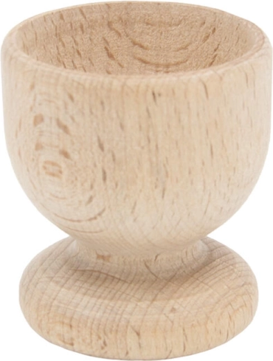 Houten eierdopje 5 × 4 cm