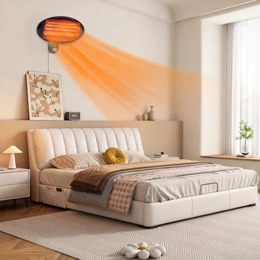 Freestanding and wall-mounted use, stable construction