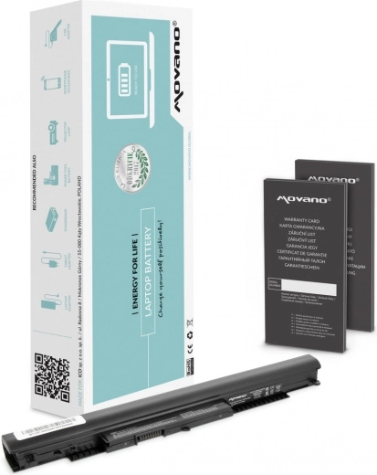Batterie Movano pour ordinateurs portables HP HS03/HS04 (2200 mAh, 33 Wh)
