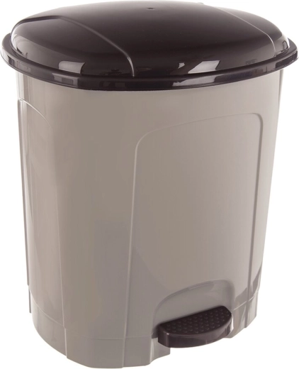 Pedaalemmer 5,5 l koffiebruin