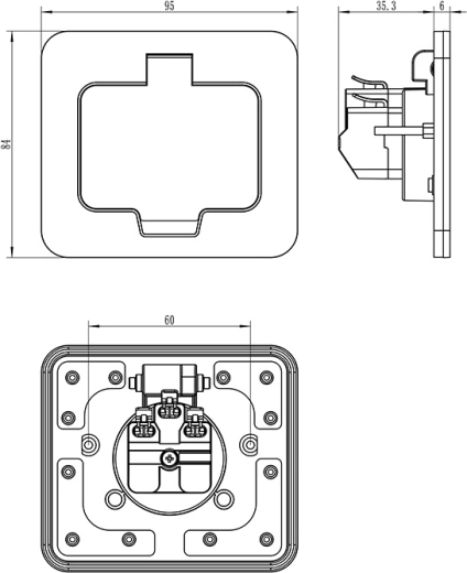 Easy installation and convenient connection