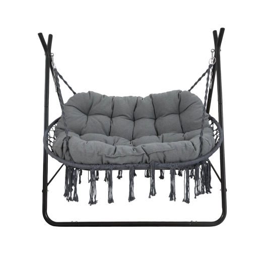 Confort pour deux dans un style bohème