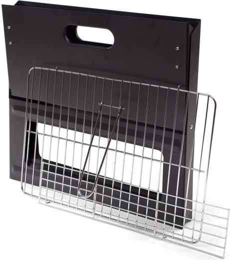 Generously sized grate for multiple servings