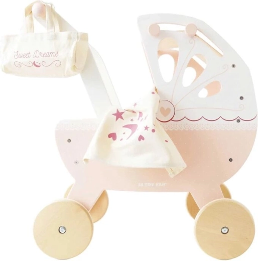 Houten poppenwagen Sweet Dreams Le Toy Van