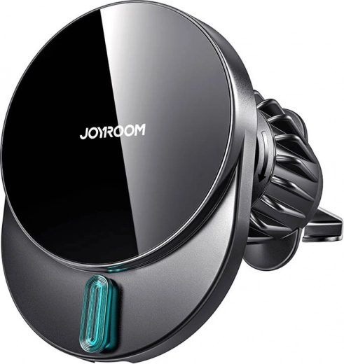 Magnetisches drahtloses Autoladegerät Joyroom (schwarz)