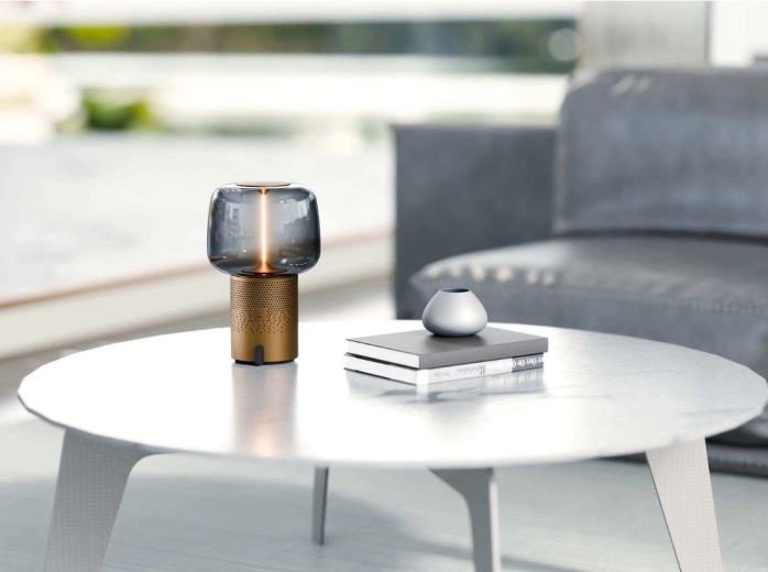 Draagbare draadloze lamp voor binnen en op het terras